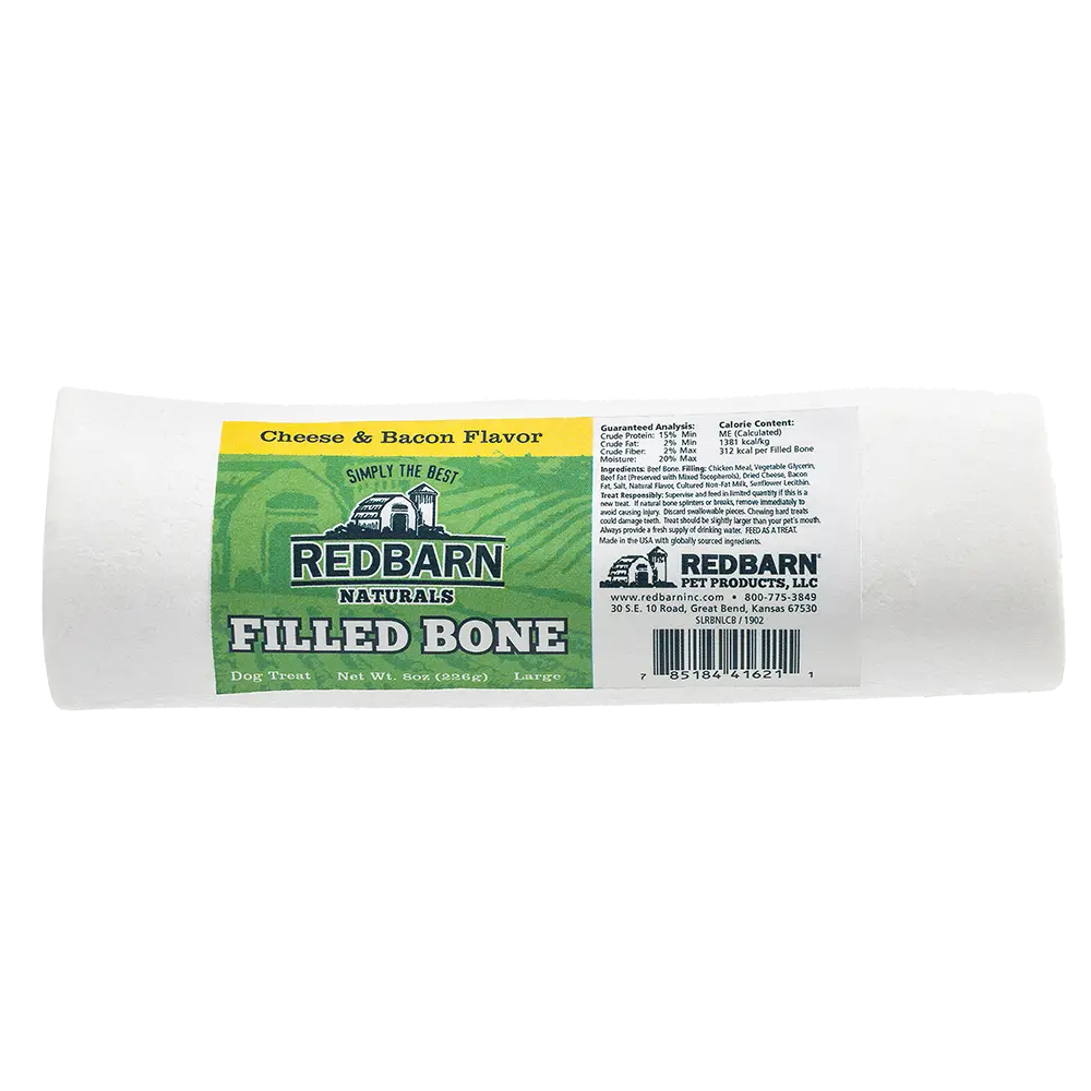 Redbarn Filled Bone Cheese Bacon 1