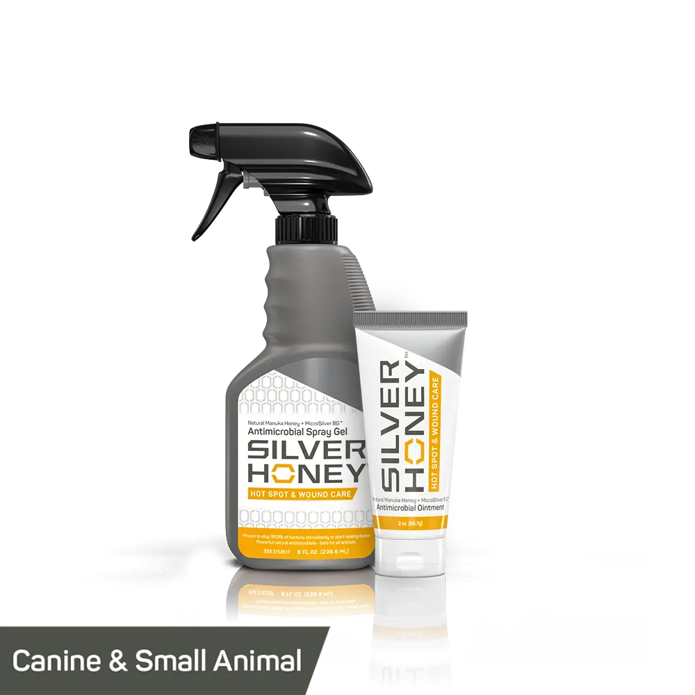 Silver Honey Hot Spot And Wound Care 1
