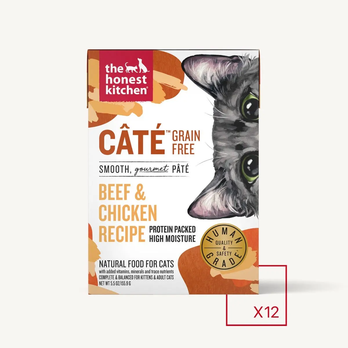 The Honest Kitchen Cate Beef Chicken 5.5Oz 1