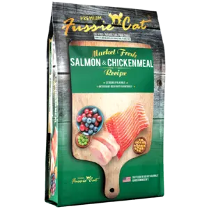 Fussie Cat Fussie Cat Market Fresh Salmon & Chicken Meal Recipe Dry Cat Food 1