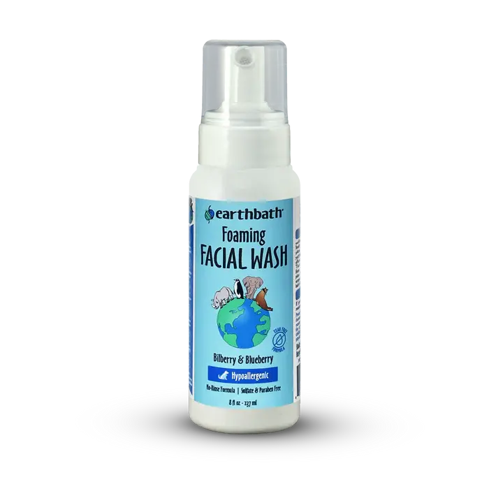 Earthbath Foaming Facial Wash For Dogs & Cats 1