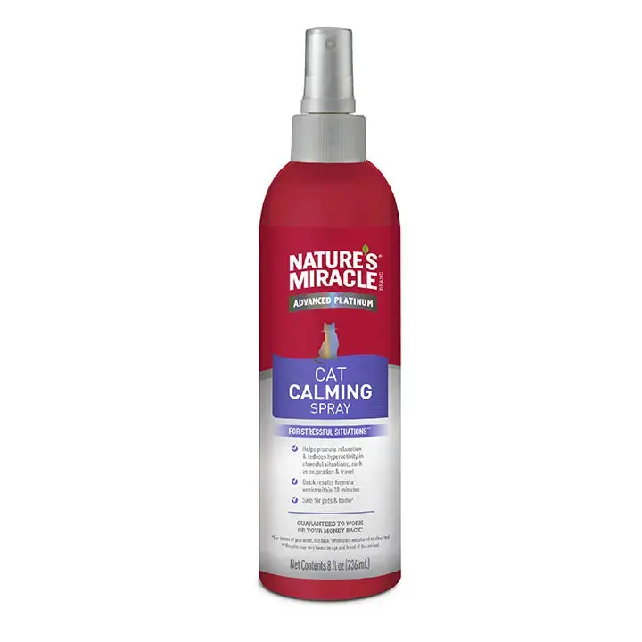 Nature's Miracle Advanced Platinum Cat Calming Spray 1