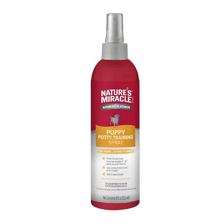 Nature's Miracle Advanced Platinum Puppy Potty Training Spray 1