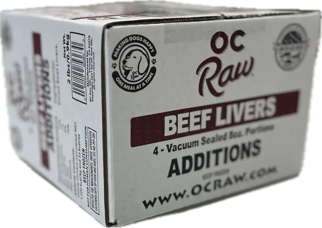 Oc Raw Dog Beef Livers Additions 1