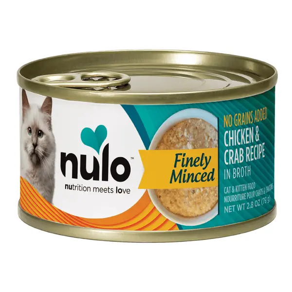 Nulo Cat & Kitten Finely Minced Chicken & Crab Recipe 1