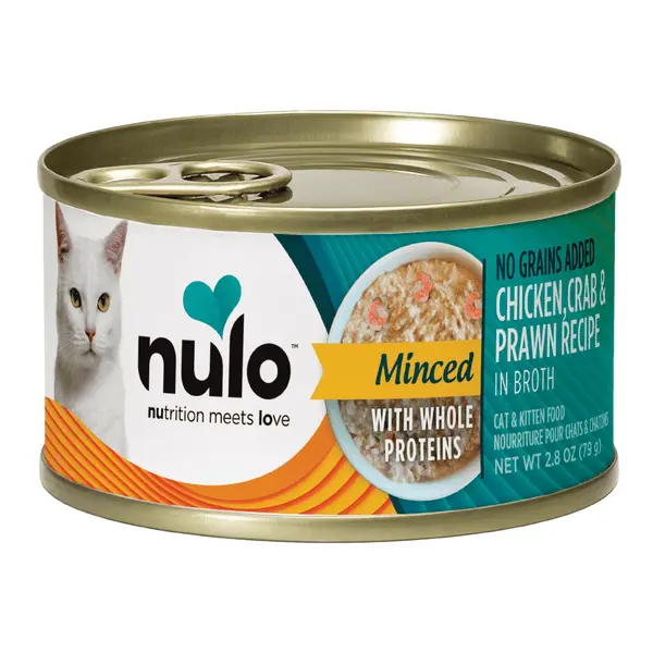 Nulo Cat & Kitten Minced Crab With Whole Prawn Recipe 1