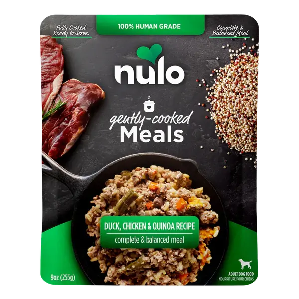 Nulo Gently-Cooked Meals Duck & Quinoa Recipe 1
