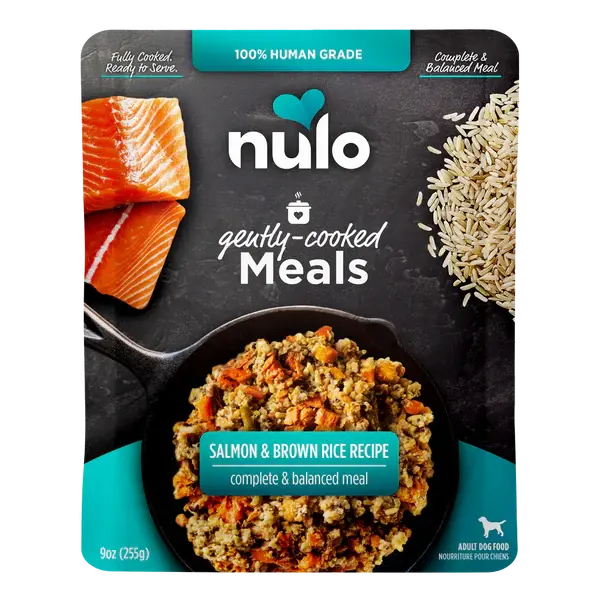 Nulo Gently-Cooked Meals Salmon & Brown Rice Recipe 1