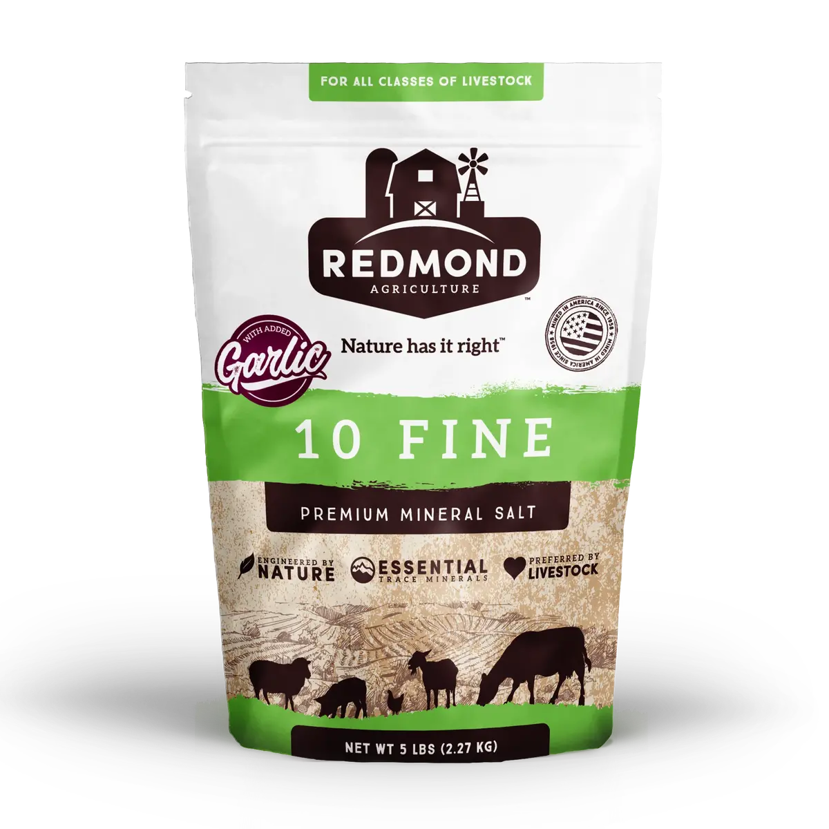 Redmond Mineral Salt 10 Fine With Garlic 1