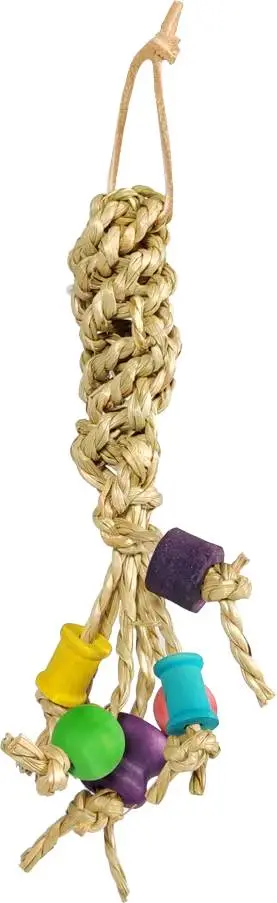 A & E Cages Nibbles Knobs & Rope Small Animal Chew Toy 1