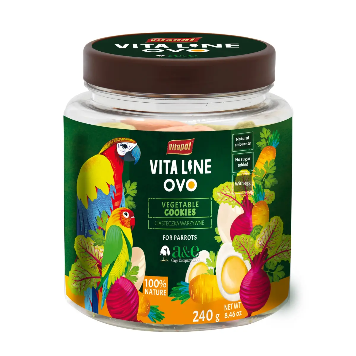 A&E Cage Vitapol Vitaline Gourmet Cookies For Parrots 1