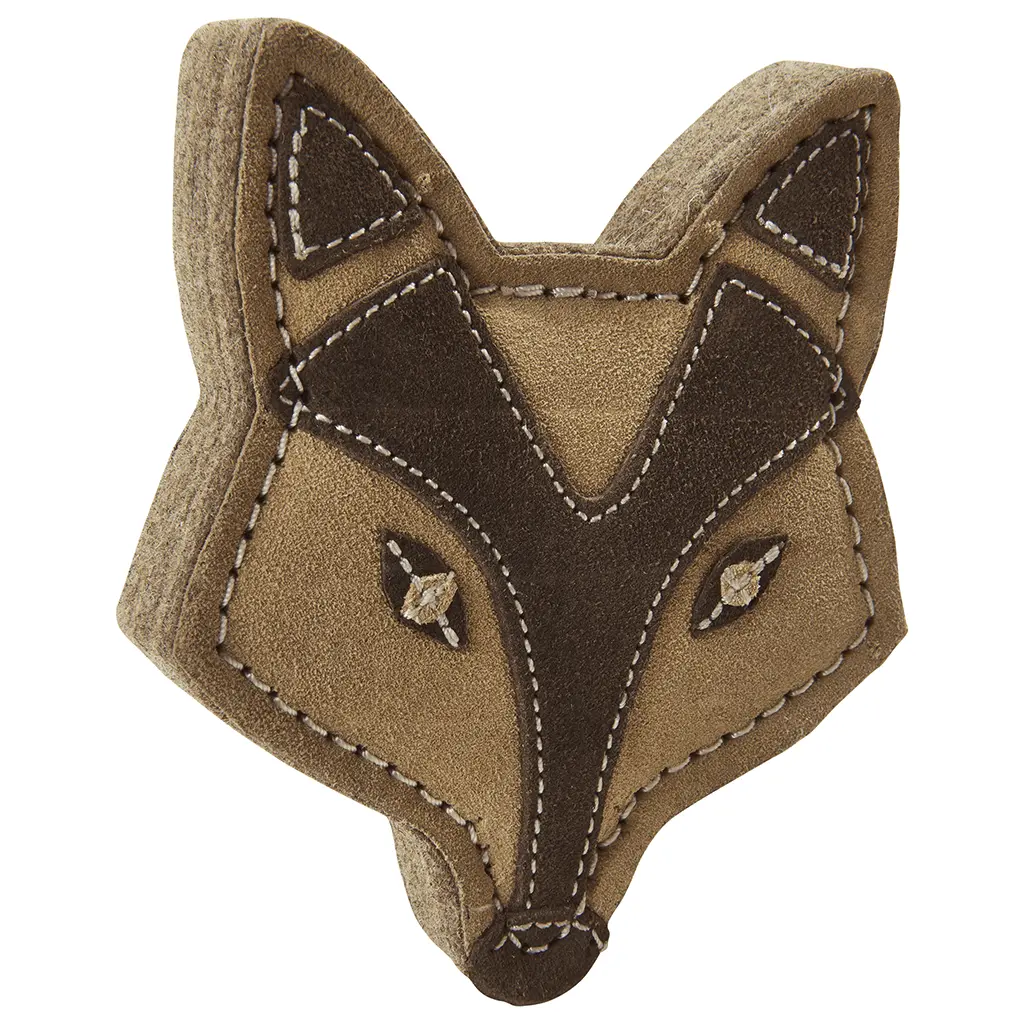 Ethical Pet Spot Dura-Fused Leather Chunky Fox Dog Toy 1