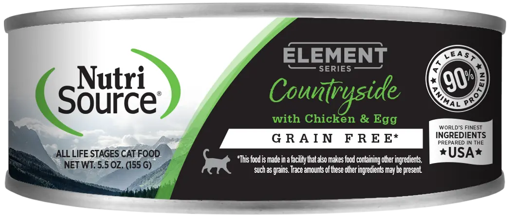 Nutrisource® Countryside Grain Free Chicken & Egg Blend Canned Cat Food 1