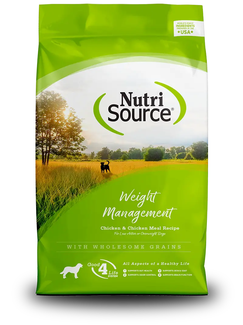 Nutrisource® Weight Management Chicken And Rice Recipe Dog Food 1