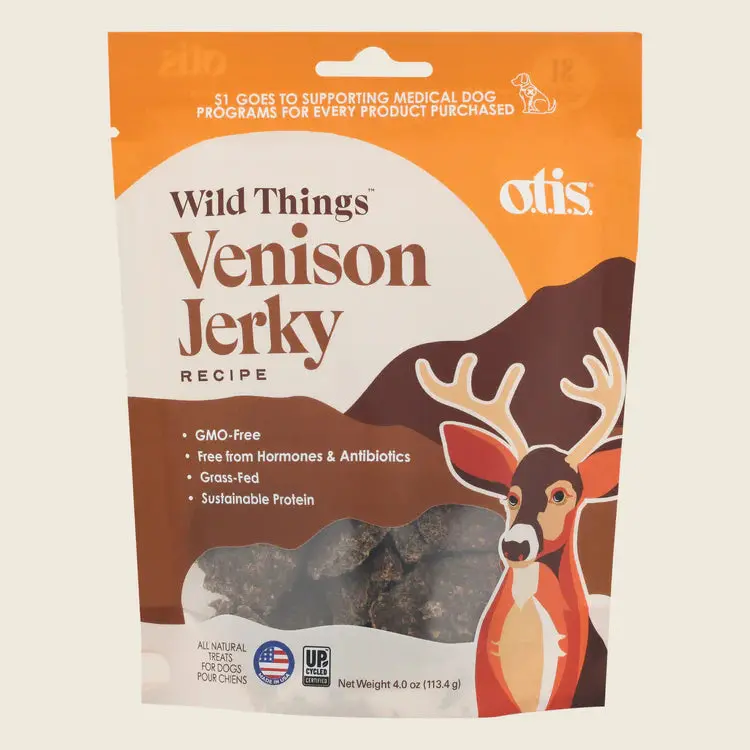 Otis Wild Things Venison Recipe  Jerky Dogs Treats 1