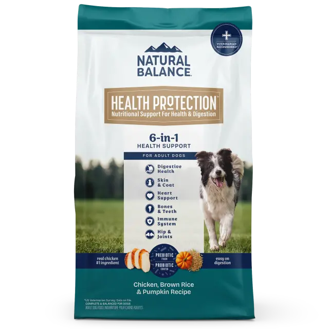 Natural Balance Chicken, Brown Rice & Pumpkin Recipe Dry Dog Food 1
