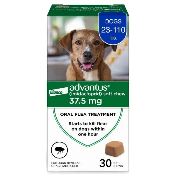 Advantus Chewable Flea Treatment For Dogs 2