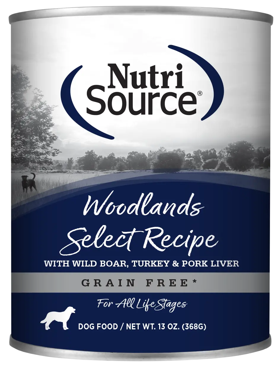 Nutrisource® Woodlands Select Healthy Grain Free Wet Dog Food 1