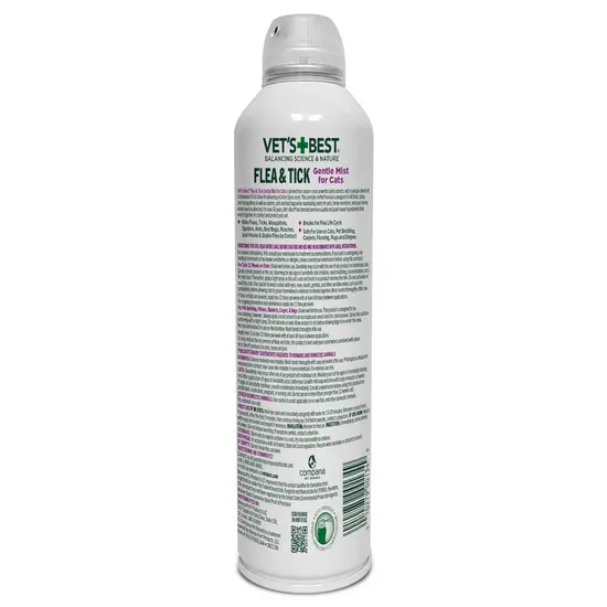 Vet's Best Flea And Tick Cat Gentle Mist – Cotton Spice Scent 2