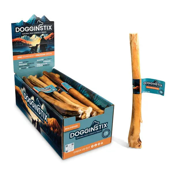 Dogginstix Bully Sticks Monster Dog Treats 1