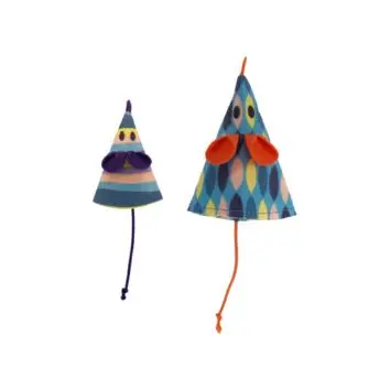 Kong Bat-A-Bout Vibez Mouse Cat Toy 1