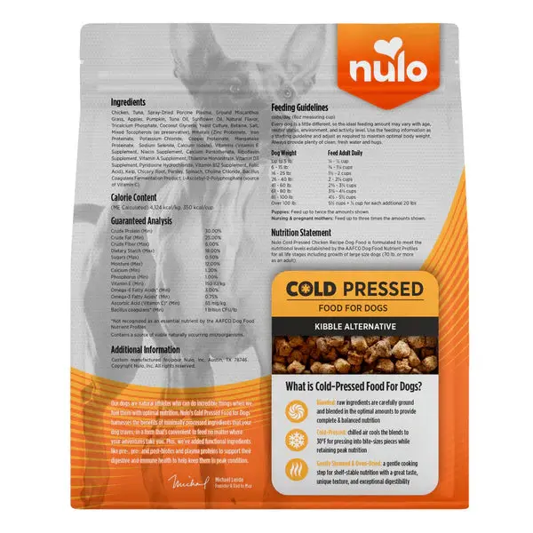 Nulo Cold Pressed Meals Chicken Recipe 2