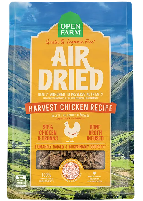 Open Farm Air Dried Harvest Chicken Recipe For Dogs 1