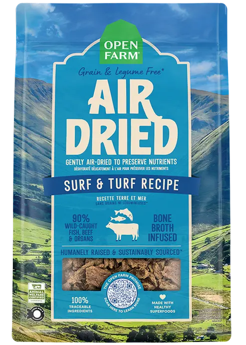 Open Farm Air Dried Surf & Turf Recipe For Dogs 1