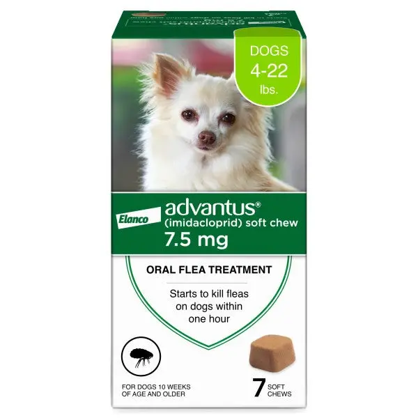 Advantus Dog Advantus Chewable Flea Treatment For Dogs 1
