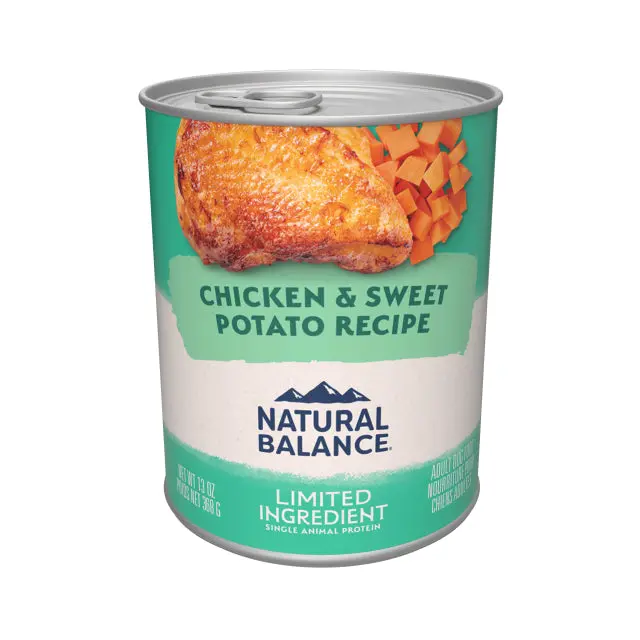 Natural Balance Limited Ingredient Chicken & Sweet Potato Recipe Wet Dog Food 1