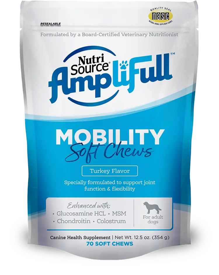 Nutrisource® Soft Chew Mobility Supplement Canine Health Supplements 1