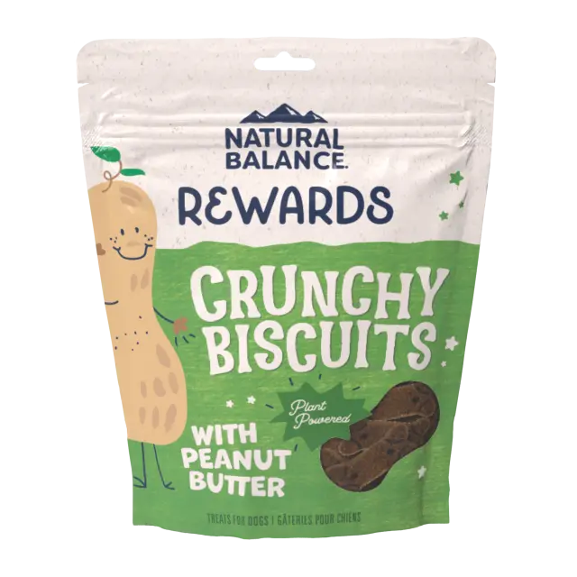 Natural Balance Crunchy Biscuits With Peanut Butter 1