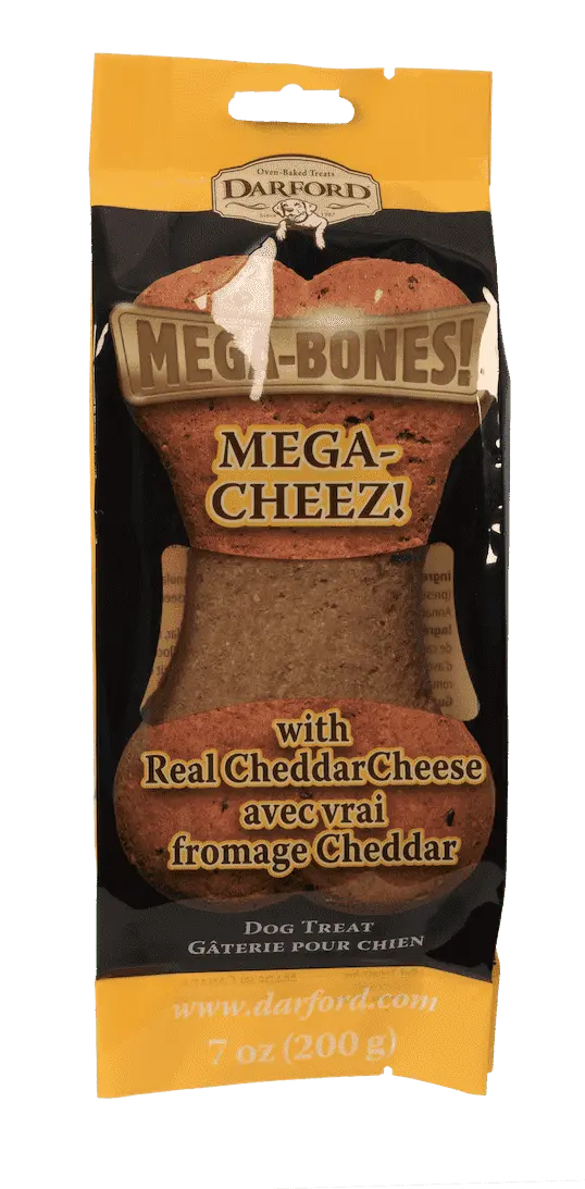 Darford Mega-Bones – Cheez! Dog Treat 1