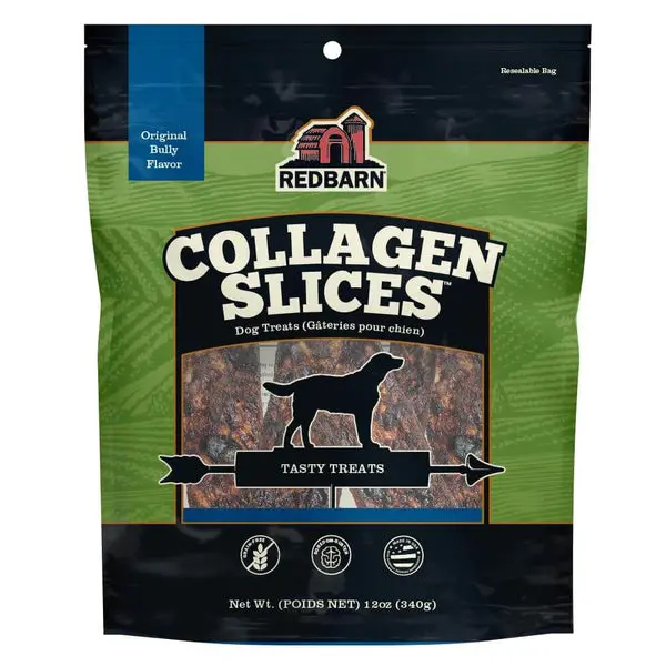 Redbarn Collagen Slices™ Original Bully Flavor Dog Treats 1