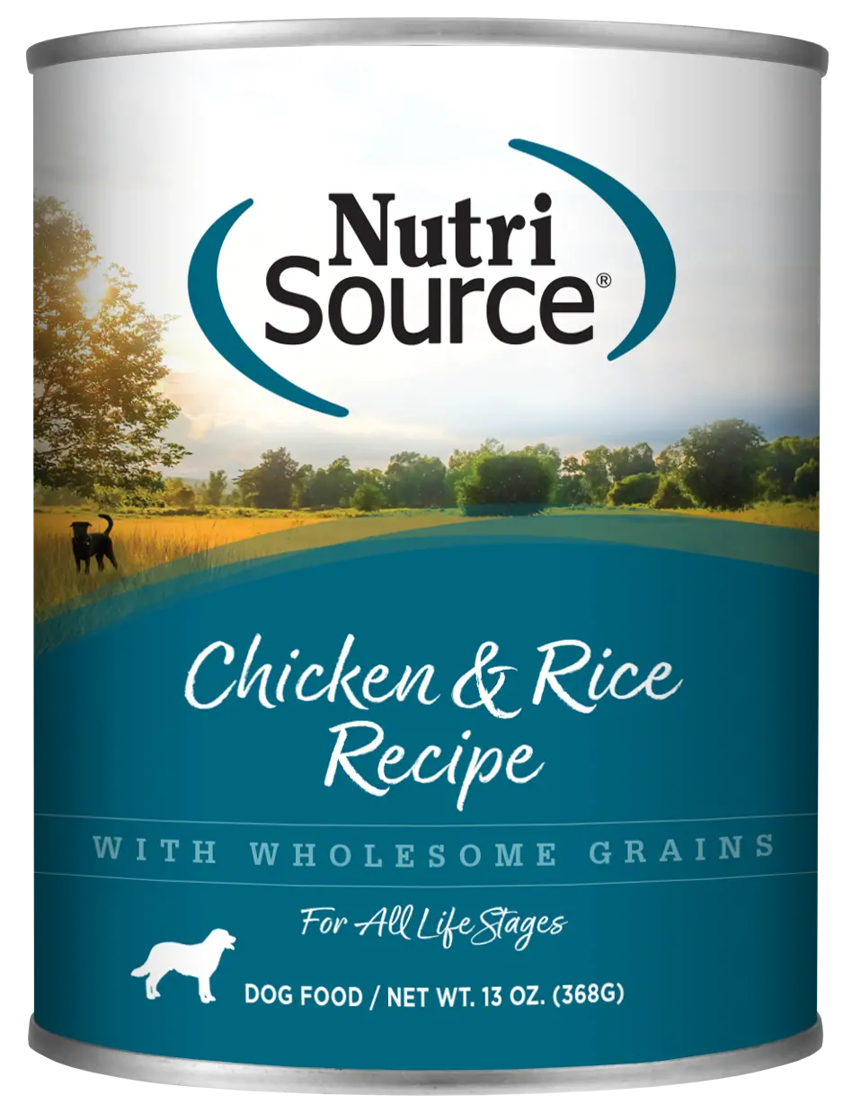 Nutrisource® Adult Chicken & Rice Formula Healthy Wet Dog Food 1