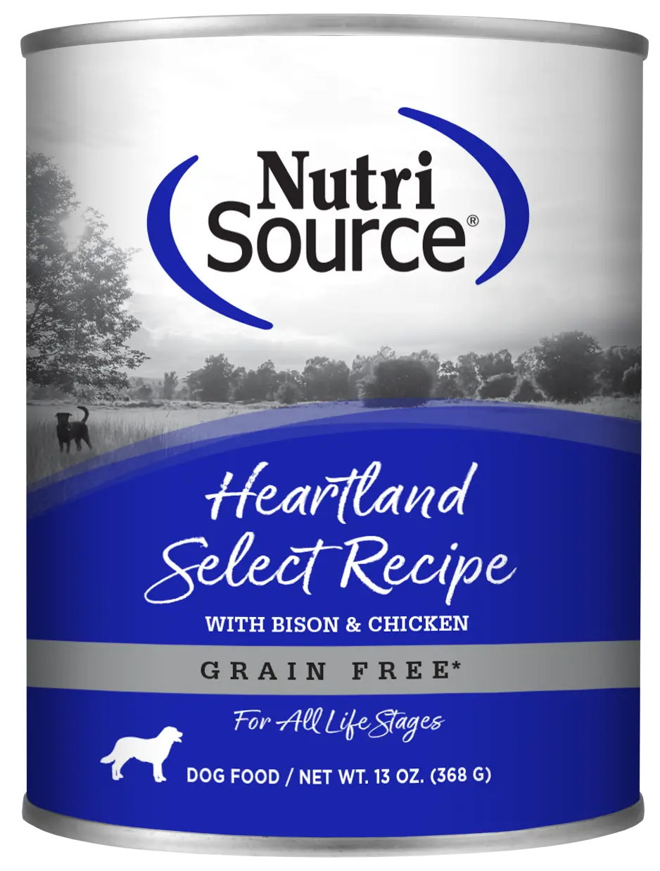 Nutrisource® Heartland Select Healthy Grain Free Wet Dog Food 1