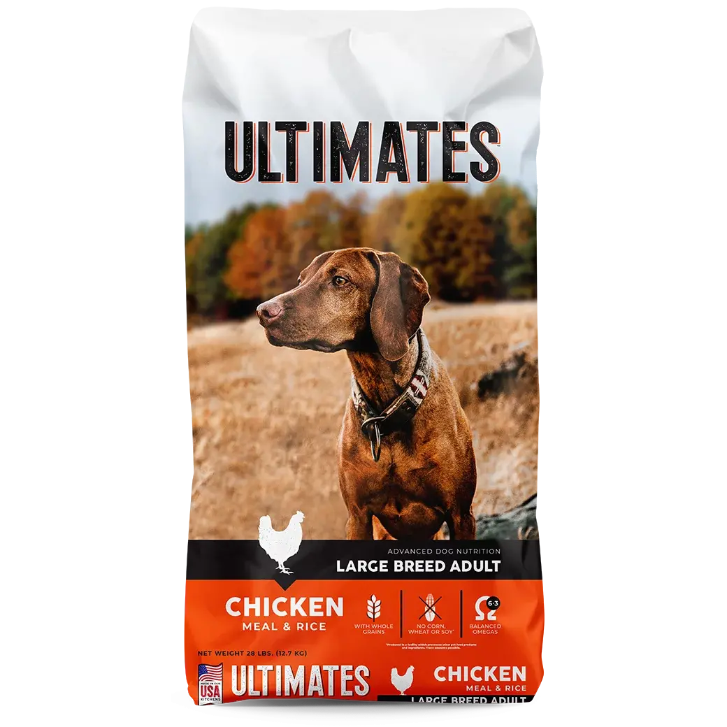 Ultimates Chicken Meal & Rice For Large Breed Adult Dogs 1