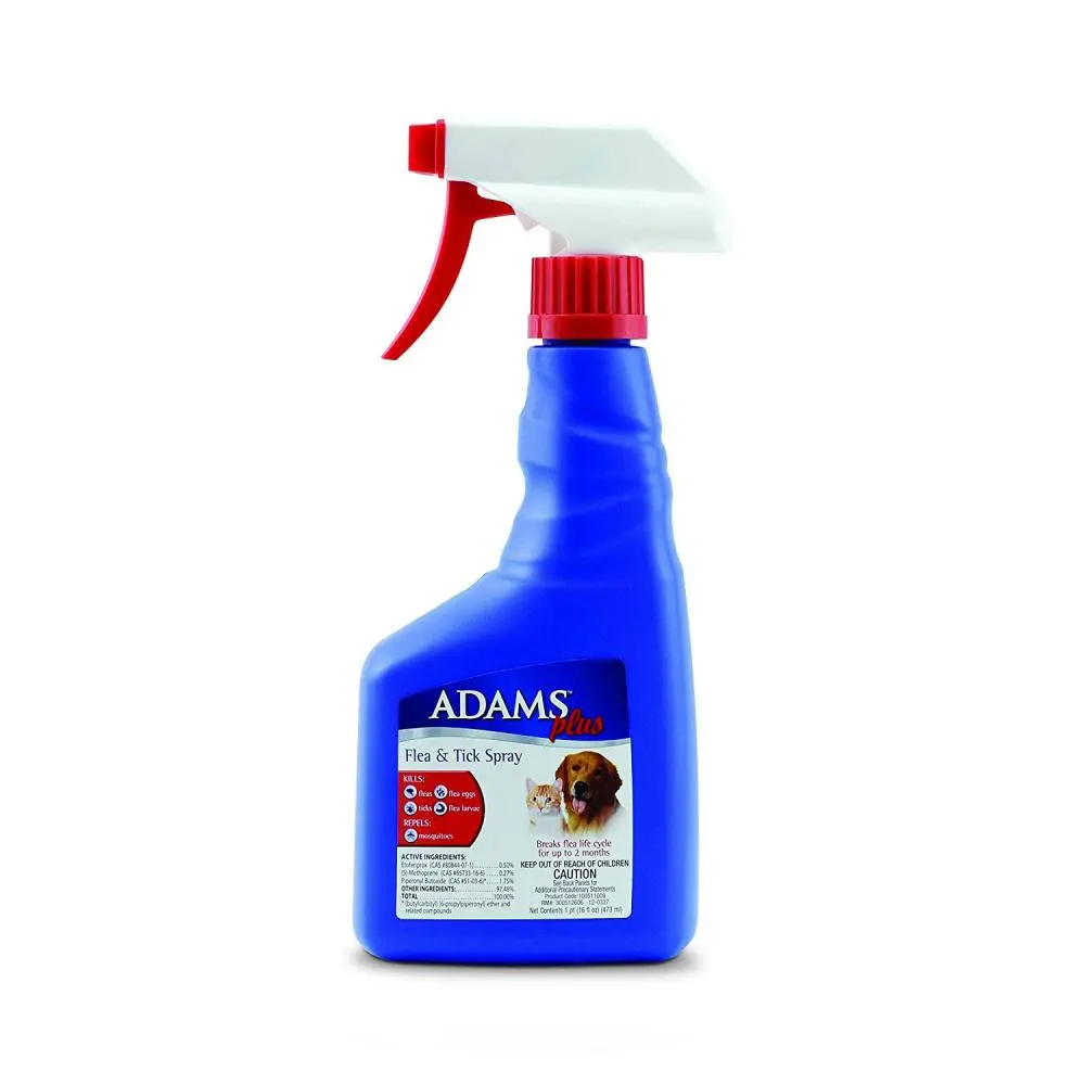 Adams Plus Spot On Flea & Tick Spray For Cats & Dogs 1