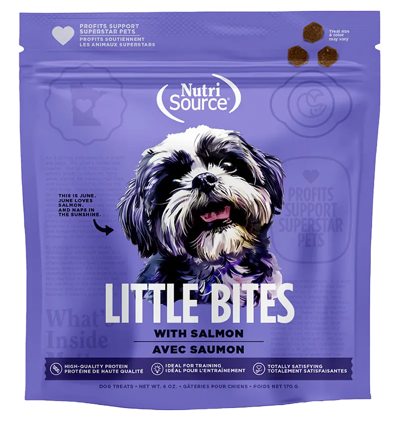 Nutrisource Salmon Little Bites Dog Treats 1