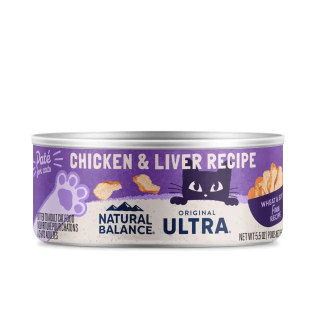 Natural Balance Chicken And Liver Pate Canned Cat Food 1