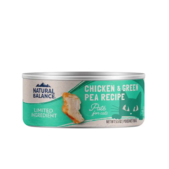 Natural Balance Limited Ingredient Chicken & Green Pea Formula Cat Food 1