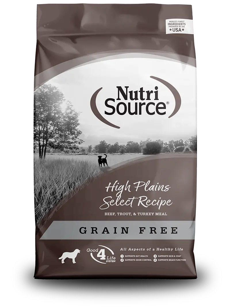 Nutrisource® High Plains Select Healthy Grain Free Dog Food 1