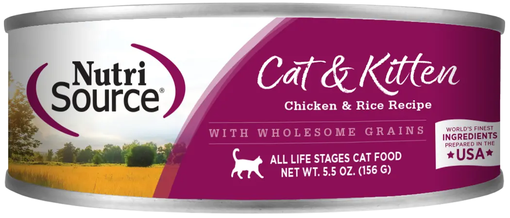 Nutrisource® Chicken & Rice Formula Healthy Wet Cat Food 1