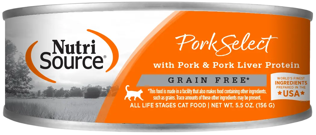 Nutrisource® Pork Select Healthy Grain Free Wet Cat Food 1