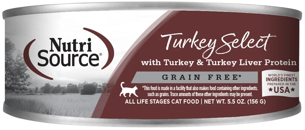 Nutrisource® Turkey Select Healthy Grain Free Wet Cat Food 1