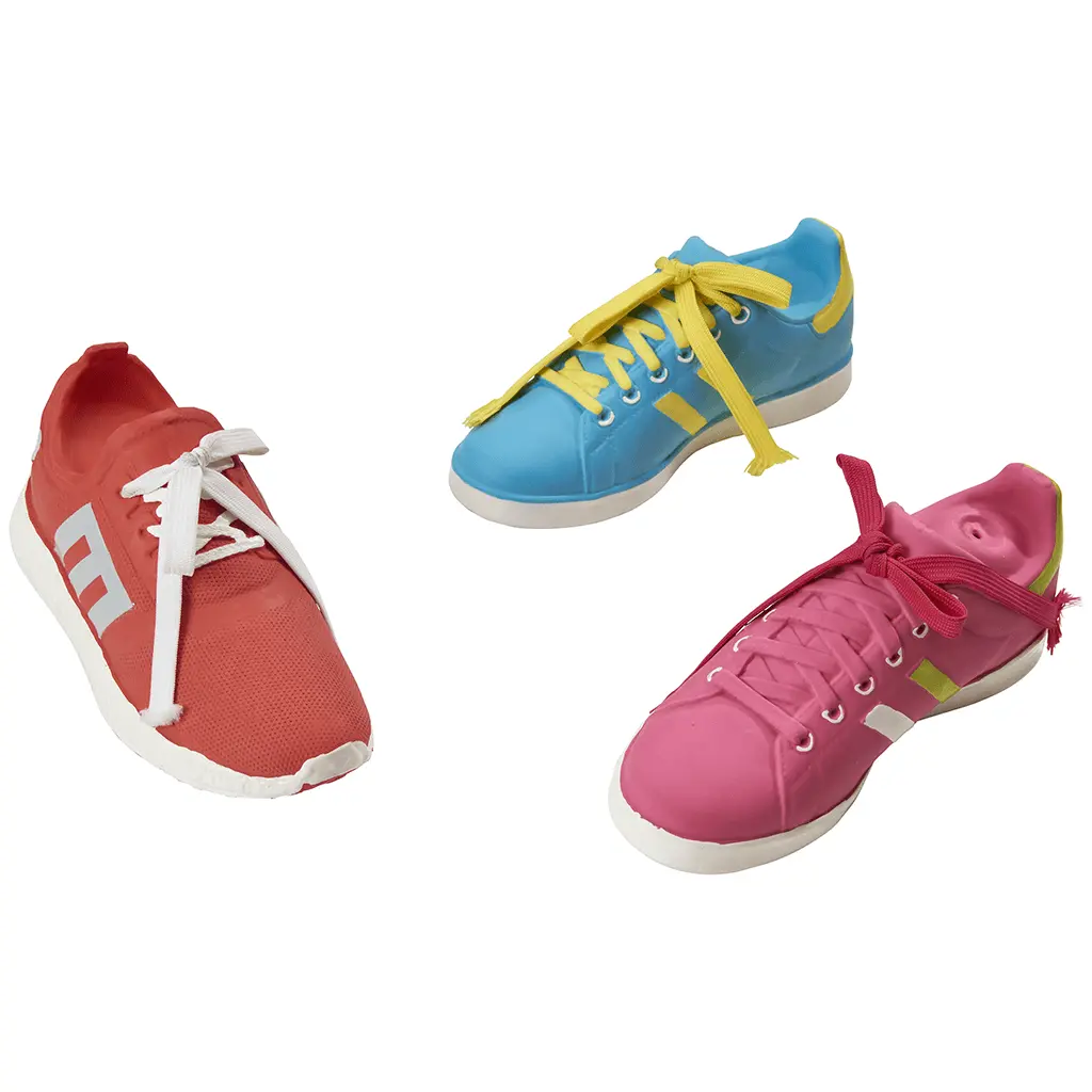 Ethical Pet Spot Latex Shoes Assorted Dog Toy 1