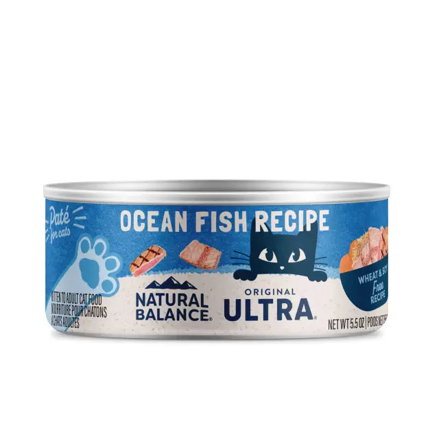 Natural Balance Ocean Fish Recipe Paté Wet Cat Food 1