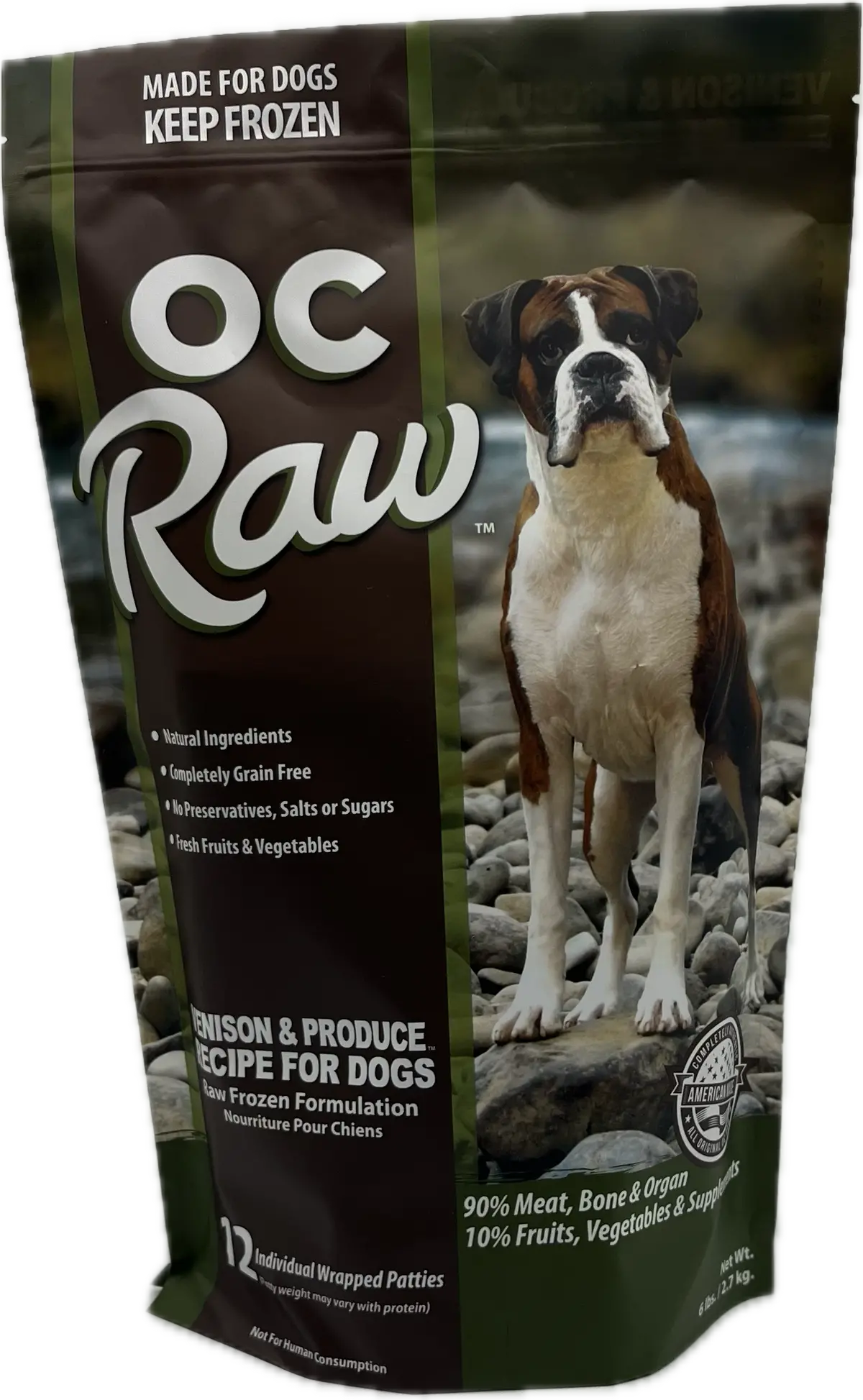 Oc Raw Dog Venison & Produce 1