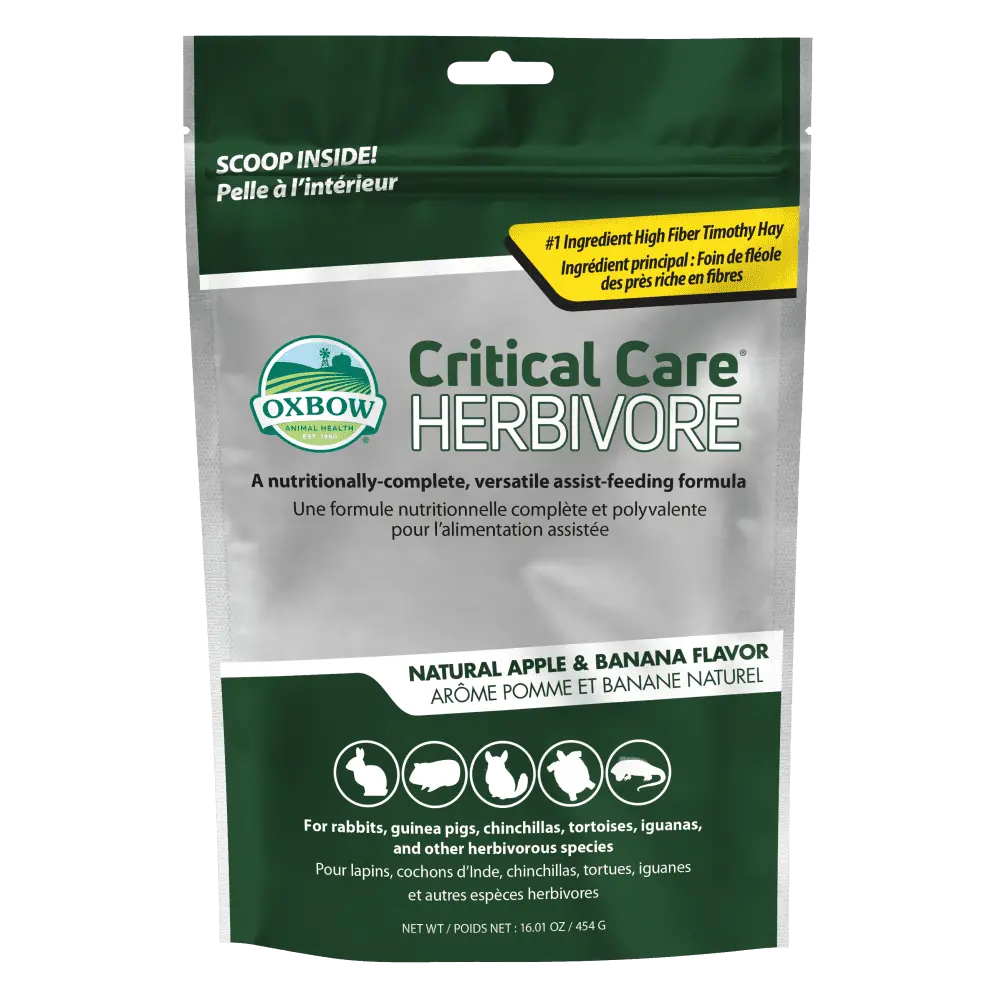 Oxbow Animal Health Critical Care Herbivore Apple-Banana 1