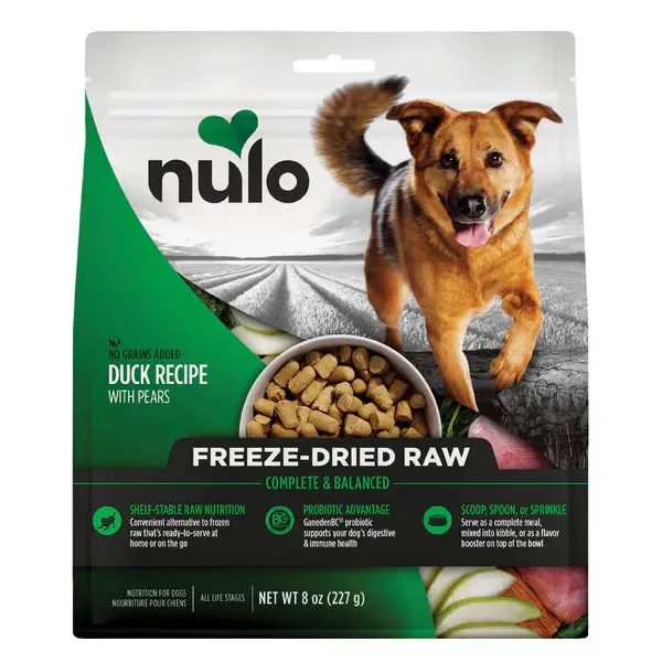 Nulo Freestyle Freeze-Dried Raw Duck With Pears 1